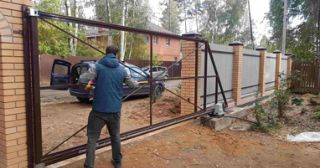 Купить услугу монтаж ворот Лесозаводск, цена от 2628 руб.