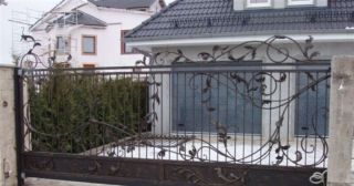 Купить откатные ворота кованые Лесозаводск, цена от 2838 руб.