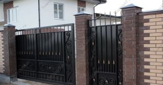 Купить распашные ворота кованные Лесозаводск, цена от 4888 руб.
